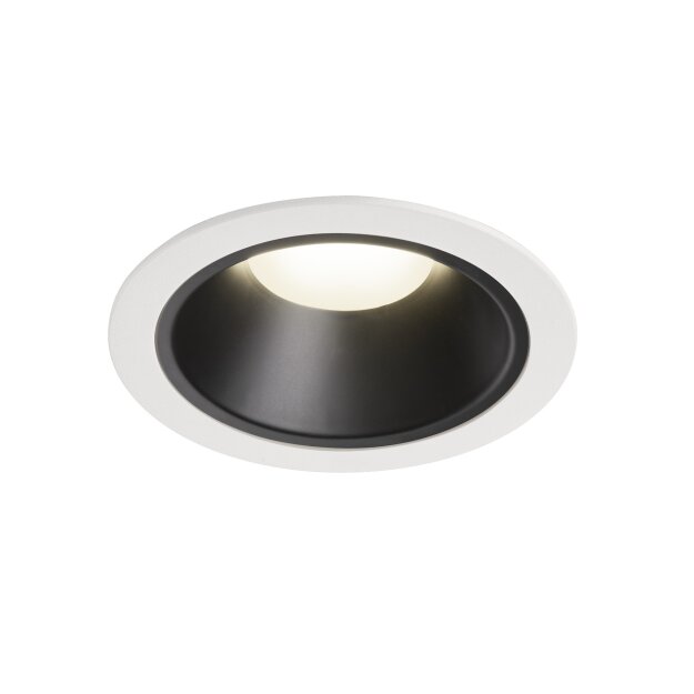 SLV 1004045 NUMINOS® DL XL Indoor LED Deckeneinbauleuchte Weiß/Schwarz 4000K 20°