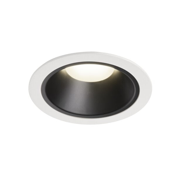 SLV 1004048 NUMINOS® DL XL Indoor LED Deckeneinbauleuchte Weiß/Schwarz 4000K 40°