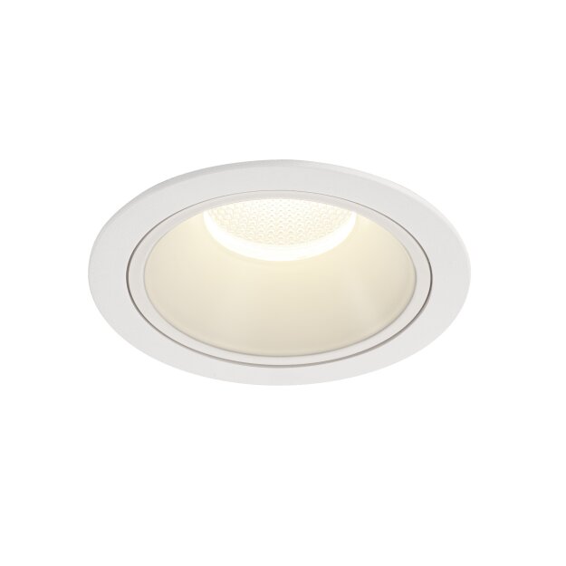 SLV 1004052 NUMINOS® DL XL Indoor LED Deckeneinbauleuchte Weiß/Weiß 4000K 55°