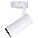 SLV 1004104 NUMINOS® SPOT PHASE S Indoor LED Deckenaufbauleuchte Weiß/Schwarz 2700K 60°
