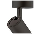 SLV 1004108 NUMINOS® SPOT PHASE S Indoor LED Deckenaufbauleuchte Schwarz/Schwarz 3000K 60°