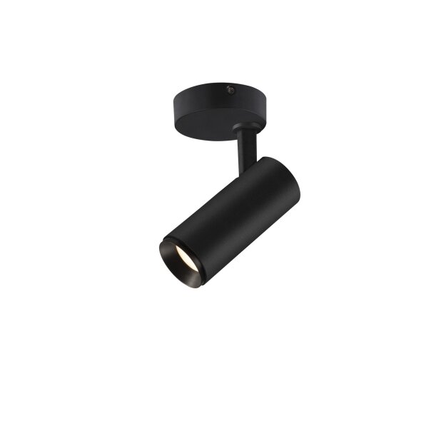 SLV 1004114 NUMINOS® SPOT PHASE S Indoor LED Deckenaufbauleuchte Schwarz/Schwarz 4000K 24°