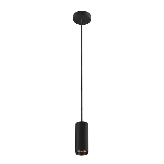 SLV 1004147 NUMINOS® PD PHASE S Indoor LED Pendelleuchte Schwarz/Schwarz 2700K 36°