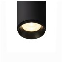 SLV 1004156 NUMINOS® PD PHASE S Indoor LED Pendelleuchte Schwarz/Schwarz 3000K 60°