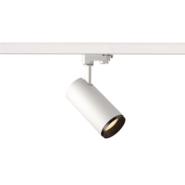 SLV 1004174 3~ NUMINOS® PHASE M 3 Phasen System Leuchte Weiß/Schwarz 2700K 24°