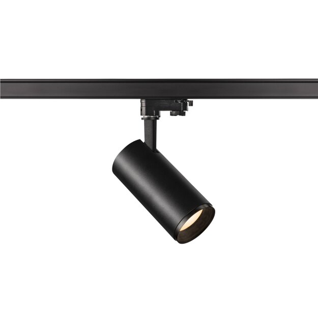 SLV 1004178 3~ NUMINOS® PHASE M 3 Phasen System Leuchte Schwarz/Schwarz 3000K 24°
