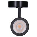 SLV 1004204 NUMINOS® SPOT PHASE M Indoor LED Deckenaufbauleuchte Schwarz/Schwarz 3000K 60°