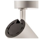 SLV 1004214 NUMINOS® SPOT PHASE M Indoor LED Deckenaufbauleuchte Weiß/Schwarz 4000K 24°