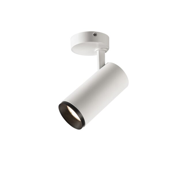 SLV 1004216 NUMINOS® SPOT PHASE M Indoor LED Deckenaufbauleuchte Weiß/Schwarz 4000K 60°