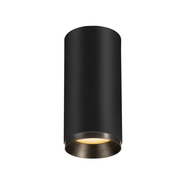 SLV 1004218 NUMINOS® CL PHASE M Indoor LED Deckenaufbauleuchte Schwarz/Schwarz 2700K 24°