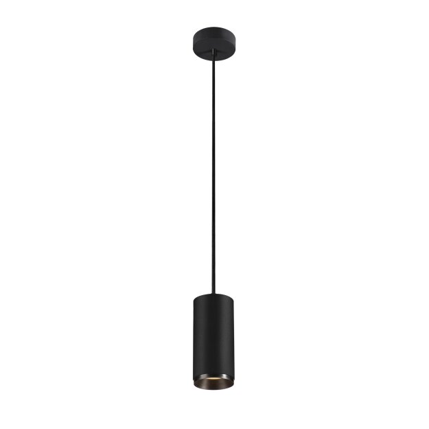 SLV 1004242 NUMINOS® PD PHASE M Indoor LED Pendelleuchte Schwarz/Schwarz 2700K 24°