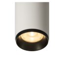 SLV 1004246 NUMINOS® PD PHASE M Indoor LED Pendelleuchte Weiß/Schwarz 2700K 24°