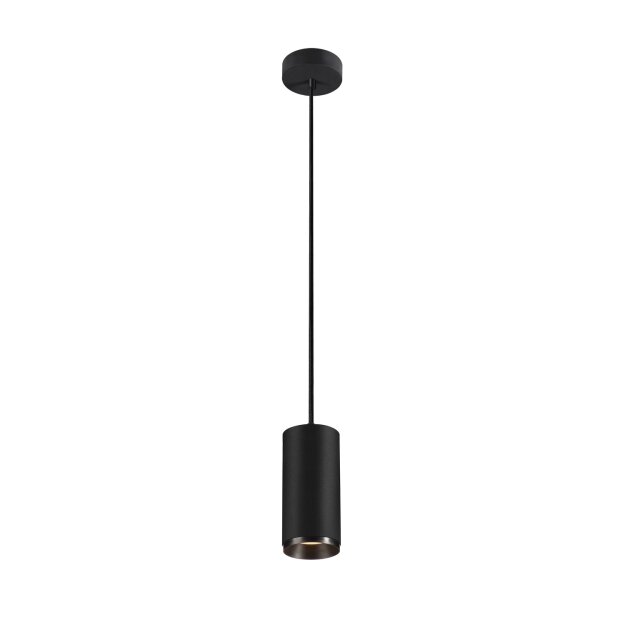 SLV 1004250 NUMINOS® PD PHASE M Indoor LED Pendelleuchte Schwarz/Schwarz 3000K 24°