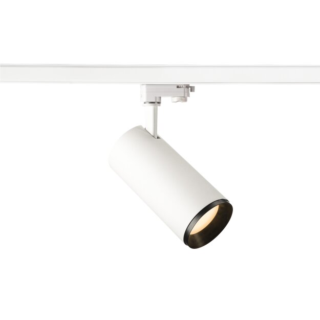 SLV 1004272 3~ NUMINOS® PHASE L 3 Phasen System Leuchte Weiß/Schwarz 2700K 60°