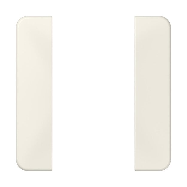 Jung CD501TSA Tastensatz komplett 1fach (Thermoplast bruchsicher) Weiß Serie CD