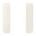 Jung CD501TSA Tastensatz komplett 1fach (Thermoplast bruchsicher) Weiß Serie CD