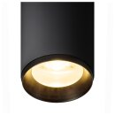 SLV 1004323 NUMINOS® CL PHASE L Indoor LED Deckenaufbauleuchte Schwarz/Schwarz 3000K 36°