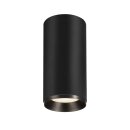 SLV 1004330 NUMINOS® CL PHASE L Indoor LED Deckenaufbauleuchte Schwarz/Schwarz 4000K 24°