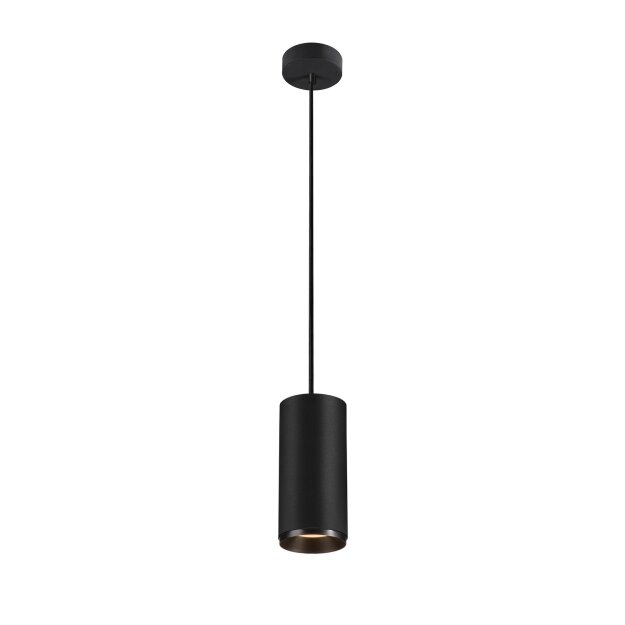 SLV 1004338 NUMINOS® PD PHASE L Indoor LED Pendelleuchte Schwarz/Schwarz 2700K 24°