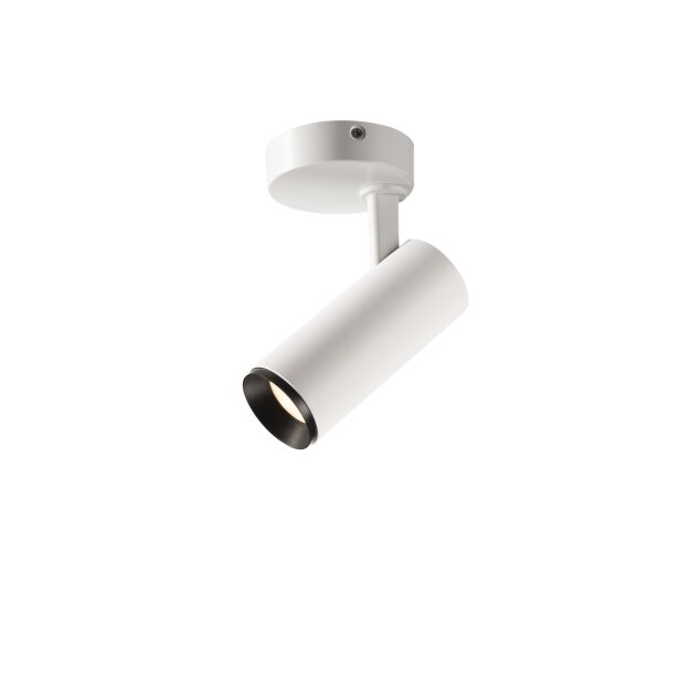 SLV 1004406 NUMINOS® SPOT DALI S Indoor LED Deckenaufbauleuchte Weiß/Schwarz 4000K 24°