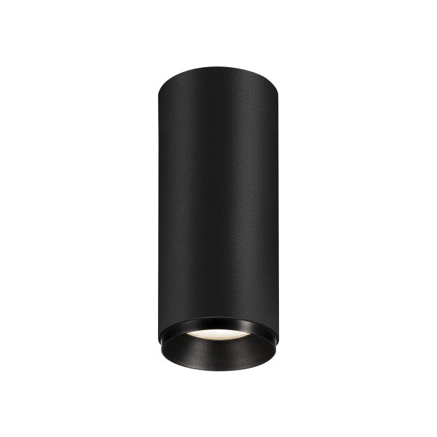 SLV 1004426 NUMINOS® CL DALI S Indoor LED Deckenaufbauleuchte Schwarz/Schwarz 4000K 24°