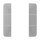 Jung CD503TSAGR Tastensatz komplett 3fach (Thermoplast bruchsicher) Grau Serie CD