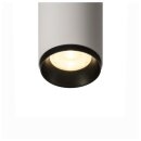 SLV 1004447 NUMINOS® PD DALI S Indoor LED Pendelleuchte Weiß/Schwarz 3000K 36°