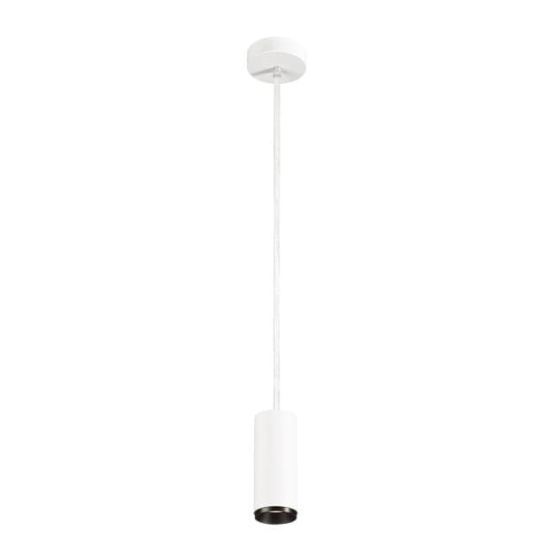 SLV 1004454 NUMINOS® PD DALI S Indoor LED Pendelleuchte Weiß/Schwarz 4000K 24°