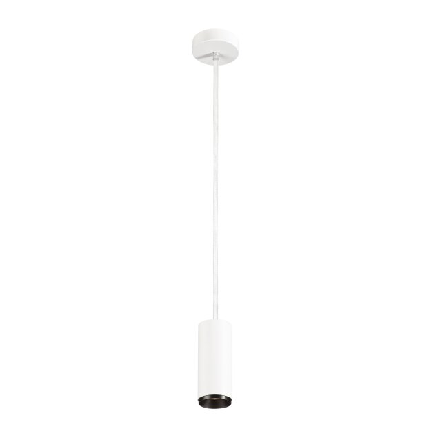 SLV 1004455 NUMINOS® PD DALI S Indoor LED Pendelleuchte Weiß/Schwarz 4000K 36°
