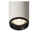SLV 1004502 NUMINOS® SPOT DALI M Indoor LED Deckenaufbauleuchte Weiß/Schwarz 4000K 24°