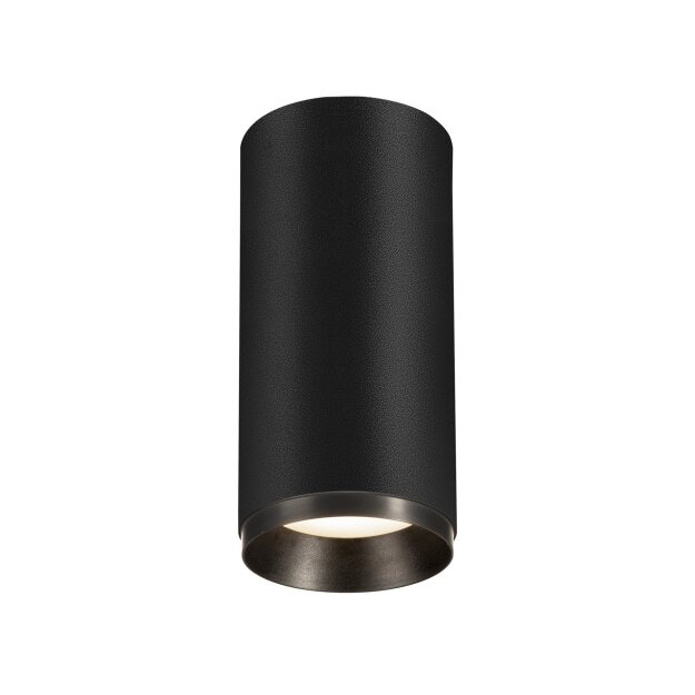 SLV 1004522 NUMINOS® CL DALI M Indoor LED Deckenaufbauleuchte Schwarz/Schwarz 4000K 24°