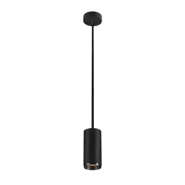 SLV 1004540 NUMINOS® PD DALI M Indoor LED Pendelleuchte Schwarz/Schwarz 3000K 60°