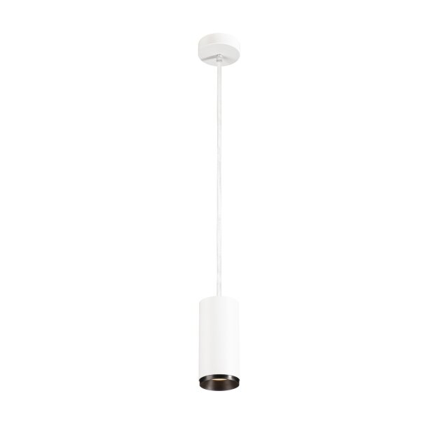 SLV 1004543 NUMINOS® PD DALI M Indoor LED Pendelleuchte Weiß/Schwarz 3000K 36°