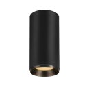 SLV 1004604 NUMINOS® CL DALI L Indoor LED Deckenaufbauleuchte Schwarz/Schwarz 2700K 60°