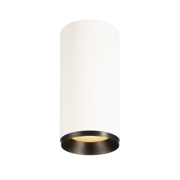 SLV 1004607 NUMINOS® CL DALI L Indoor LED Deckenaufbauleuchte Weiß/Schwarz 2700K 36°