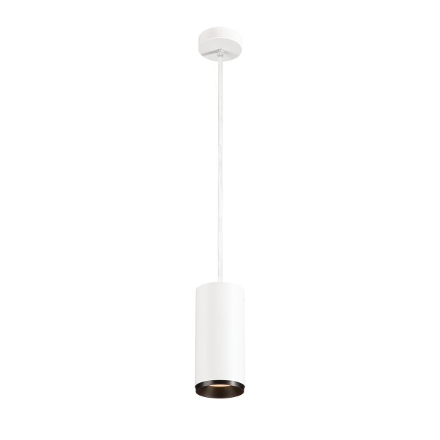 SLV 1004630 NUMINOS® PD DALI L Indoor LED Pendelleuchte Weiß/Schwarz 2700K 24°