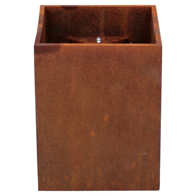 SLV 1004650 RUSTY® UP/DOWN WL Outdoor LED Wandaufbauleuchte eckig Rost CCT switch 3000/4000K