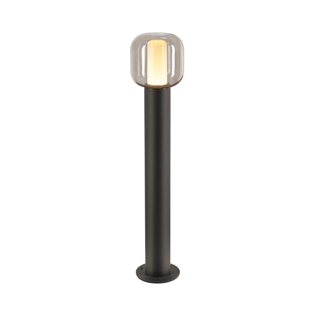 SLV 1004680 OVALISK 75 FL Outdoor LED Stehleuchte Anthrazit CCT switch 3000/4000K