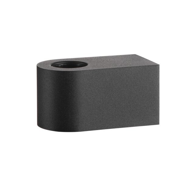 SLV 1004738 FITU CUBE WL Indoor Wandaufbauleuchte E27 Schwarz
