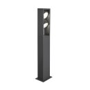 SLV 1004751 ESKINA FRAME 75 FL Outdoor LED Stehleuchte double Anthrazit CCT switch 3000/4000K