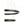 SLV 1004765 ONE DOUBLE PD PHASE UP/DOWN Indoor LED Pendelleuchte Schwarz CCT switch 2700/3000K