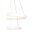 SLV 1004766 ONE DOUBLE PD PHASE UP/DOWN Indoor LED Pendelleuchte Weiß CCT switch 2700/3000K