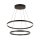 SLV 1004767 ONE DOUBLE PD DALI UP/DOWN Indoor LED Pendelleuchte Schwarz CCT switch 3000/4000K