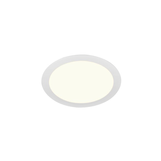 SLV 1004696 SENSER 24 DL Indoor LED Deckeneinbauleuchte rund Weiß 4000K