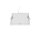 SLV 1004698 SENSER 18 DL Indoor LED Deckeneinbauleuchte eckig Weiß 4000K
