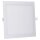 SLV 1004699 SENSER 24 DL Indoor LED Deckeneinbauleuchte eckig Weiß 4000K