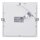 SLV 1004699 SENSER 24 DL Indoor LED Deckeneinbauleuchte eckig Weiß 4000K