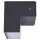 SLV 1003539 L-LINE OUT WL Outdoor LED Wandaufbauleuchte Anthrazit CCT switch 3000/4000K