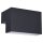 SLV 1003539 L-LINE OUT WL Outdoor LED Wandaufbauleuchte Anthrazit CCT switch 3000/4000K