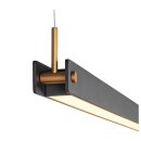 SLV 1003530 NOYA PD PHASE Indoor LED Pendelleuchte Schwarz CCT switch 2700/3000K
